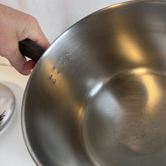 Revere Ware 1801 Copper Clad Saucepan Pot 1 Qt w/ Lid Stainless USA Made - Picture 8 of 16